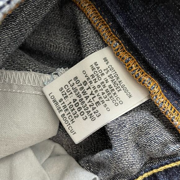 Vintage y2K Ralph Lauren Polo Jeans Co. Women's 10/32 Straight Low Rise Bootcut - Picture 4 of 6